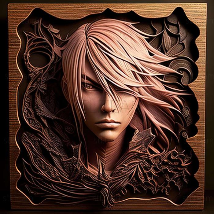3D model Lightning Returns Final Fantasy 13 game (STL)